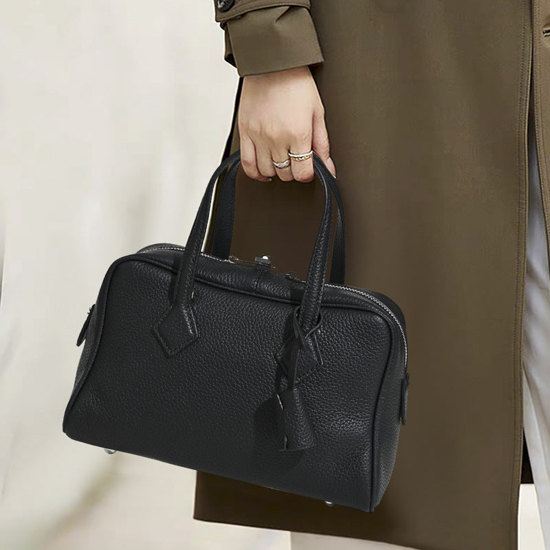 Comfortable Women's Layer Cowhide Victoria Leather Bags