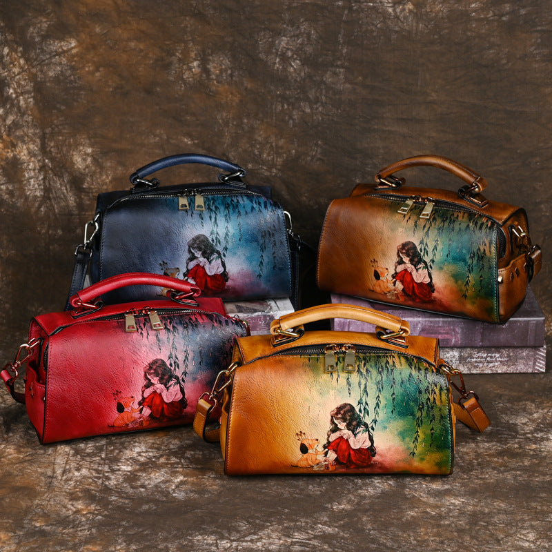 Women's Design Gradient Multifunctional Large Capacity Crossbody Bags