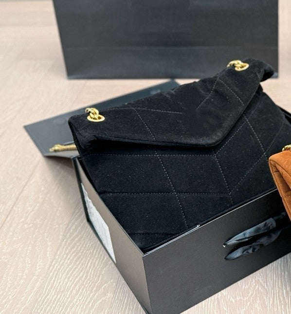 Women's Portable Underarm Twill Envelope Cloud Bags