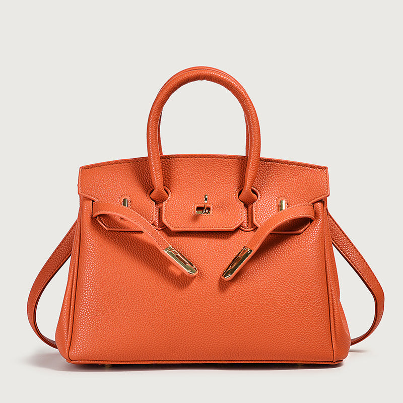 Women's High-grade Portable Platinum Kelly Large Capacity Crossbody Bags