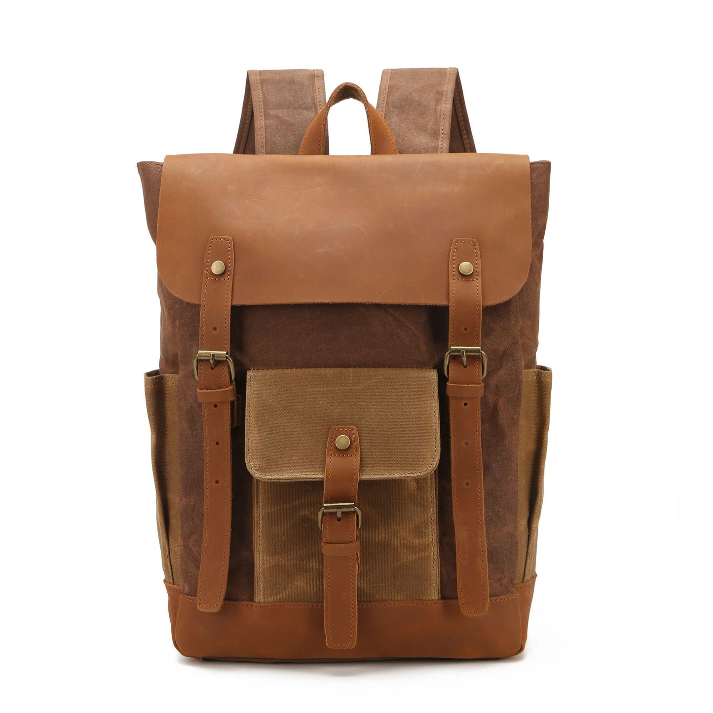 Crazy Horse Leather Vintage Waterproof Oil Backpacks