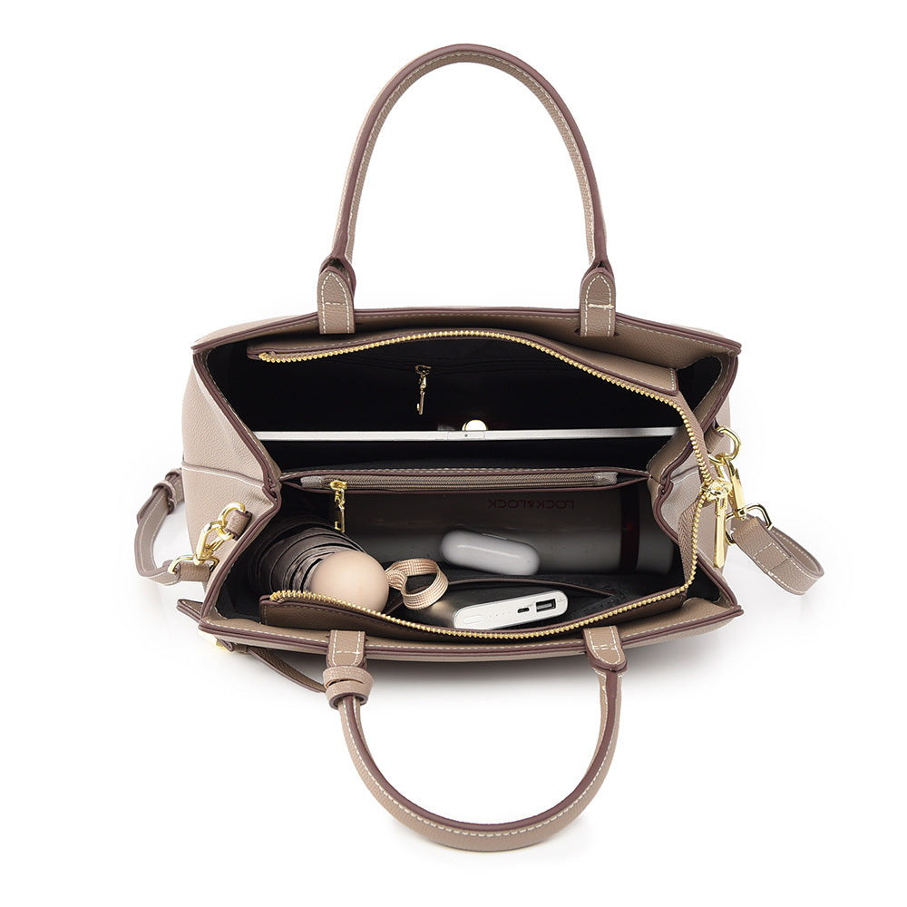 Fashion Simple Large Capacity High Sense Commuter Handbags