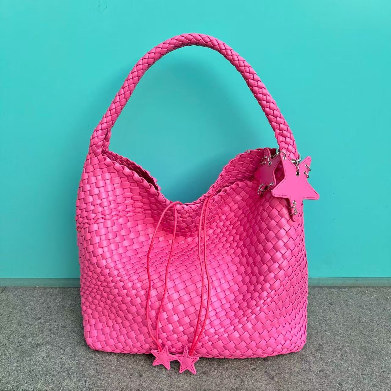 Design Hand-woven Large Capacity Totes Style Bags