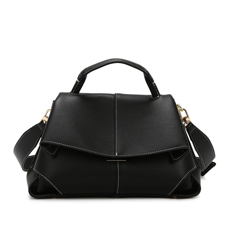 Women's Niche Smiling Fashionable High-grade Versatile Soft Handbags