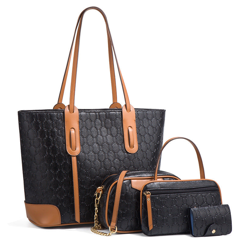 Cool Attractive Embossed Design Large Fashion Handbags