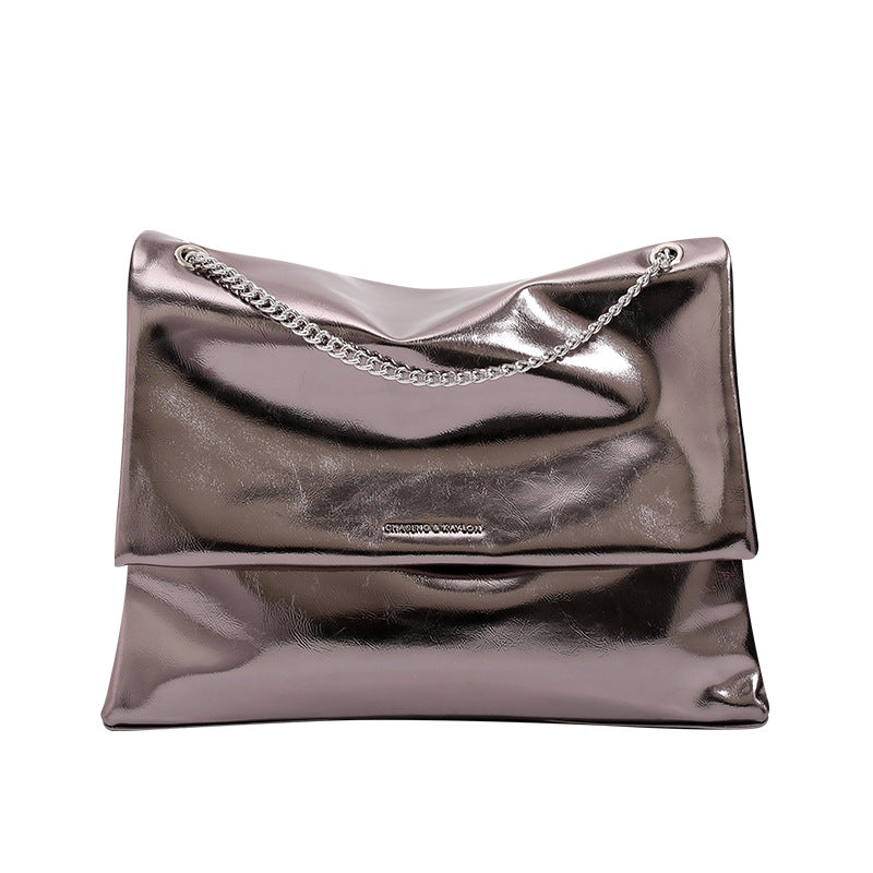 Women's Korean High-grade Large Capacity Totes Chain Shoulder Bags