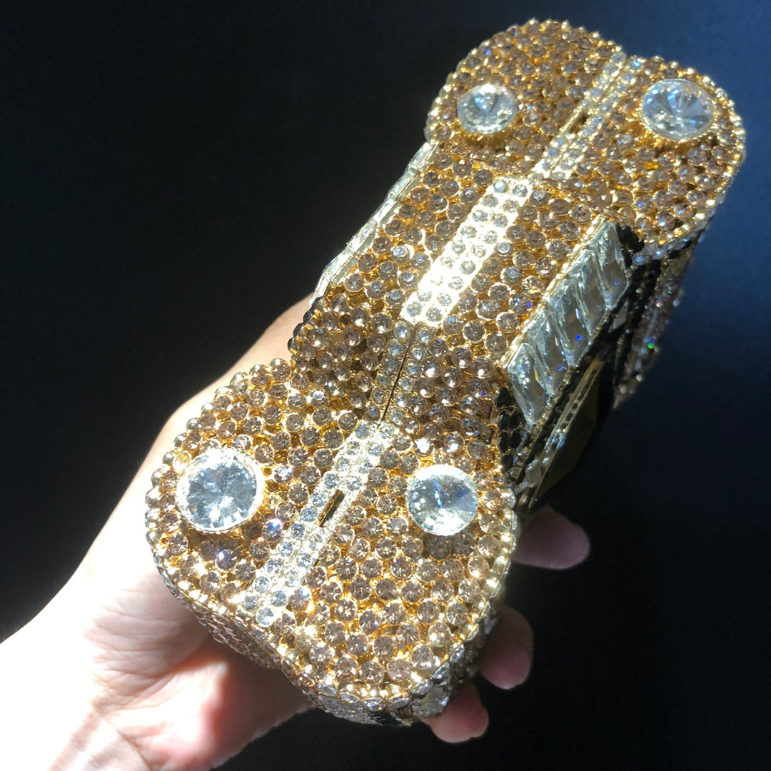 Strict Selection Diamond Hardware Banquet Hand Evening Bags