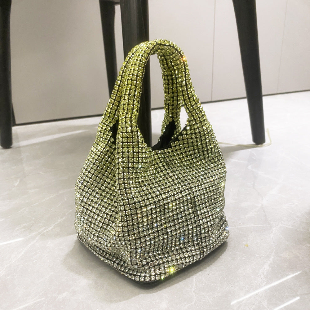 Women's Versatile Rhinestone Portable Chain Hand Shoulder Bags