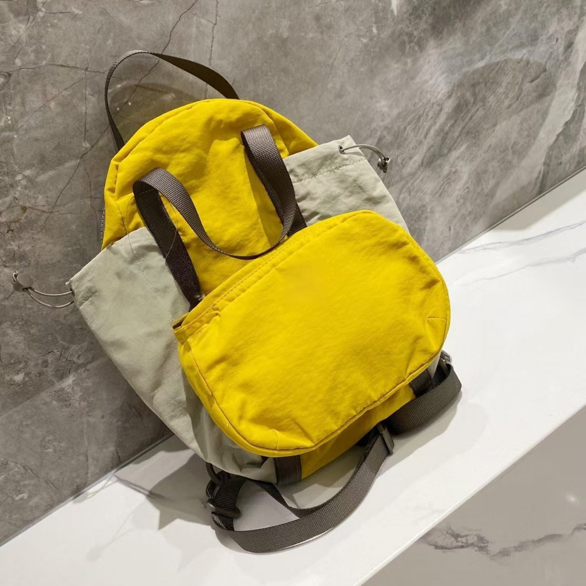 Cool Polo Letter Leisure Three-in-one Mother Backpacks