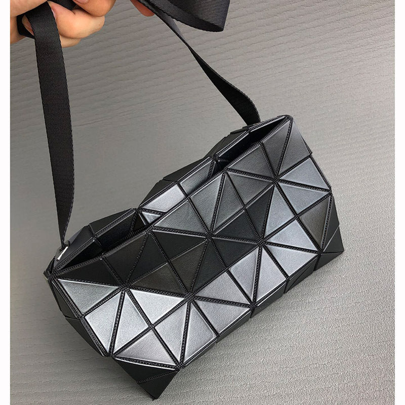 Women's Summer Original High-grade Stitching Sequins Rhombus Shoulder Bags