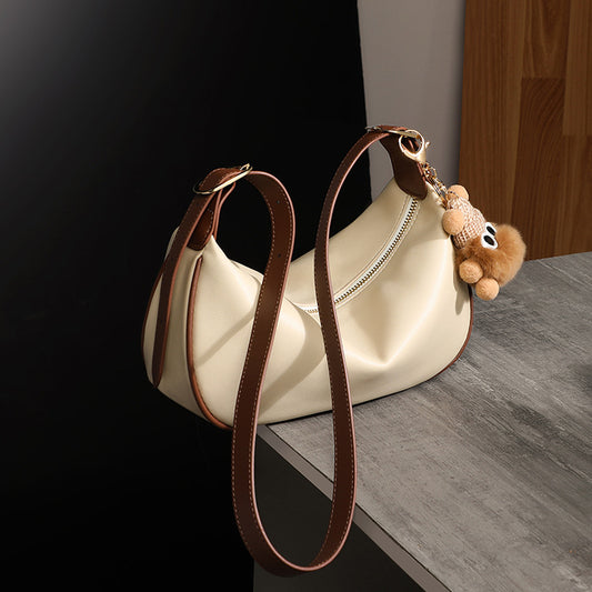 Women's Summer Versatile Advanced Texture Niche Leather Bags