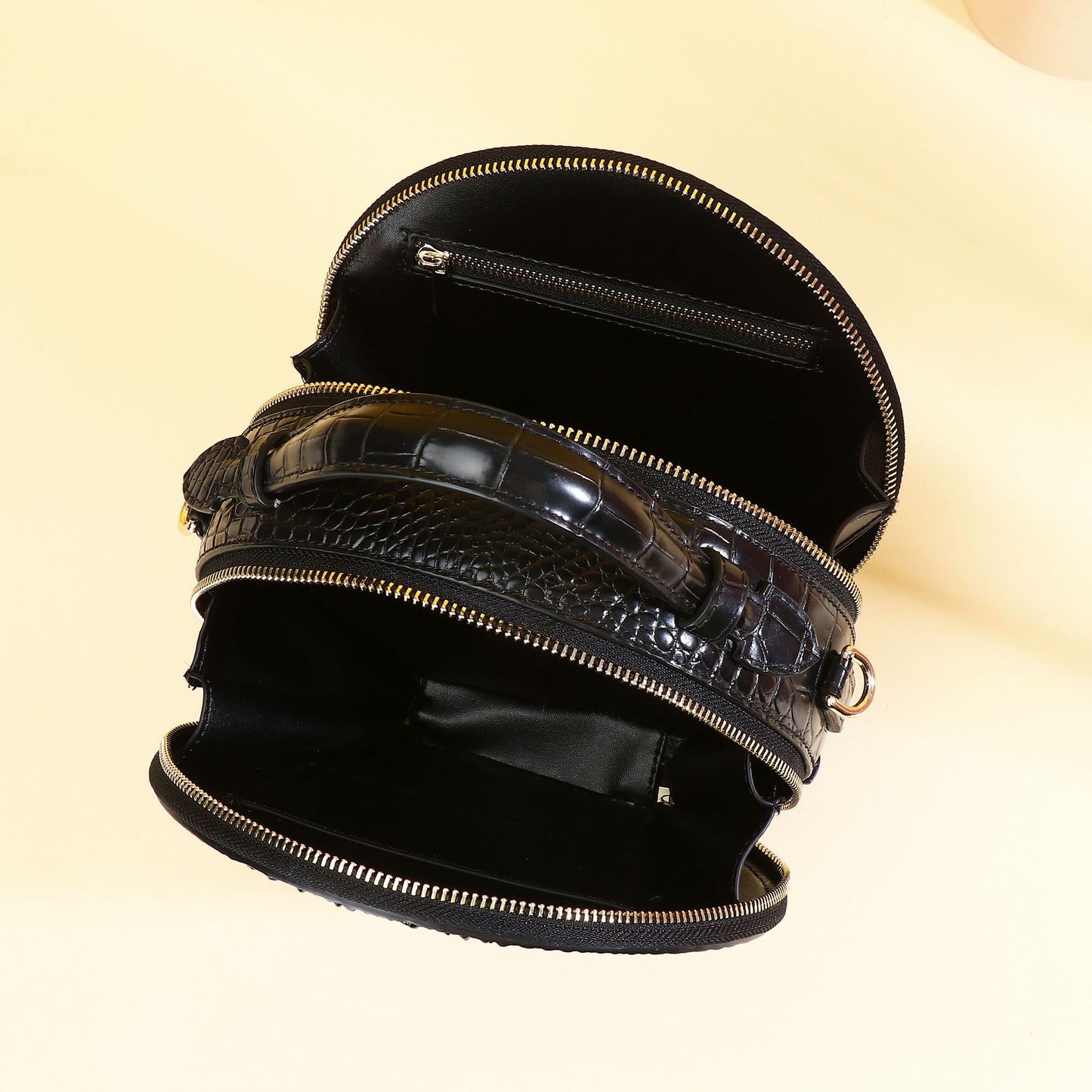 Women's Crocodile Pattern Himalayan Round Pie Summer Bags