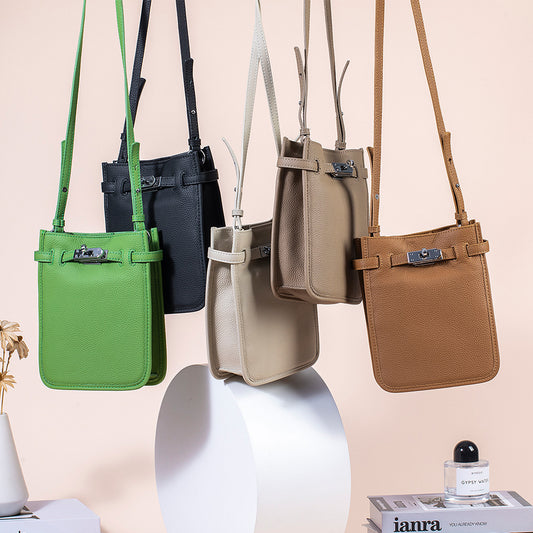 Women's Cowhide Versatile Large Capacity Simple Advanced Shoulder Bags