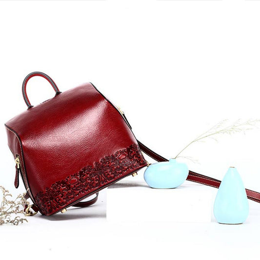 Women's Summer Artistic National Style Leather Goods Luggage