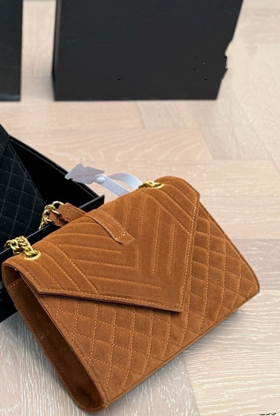 Women's Portable Underarm Twill Envelope Cloud Bags