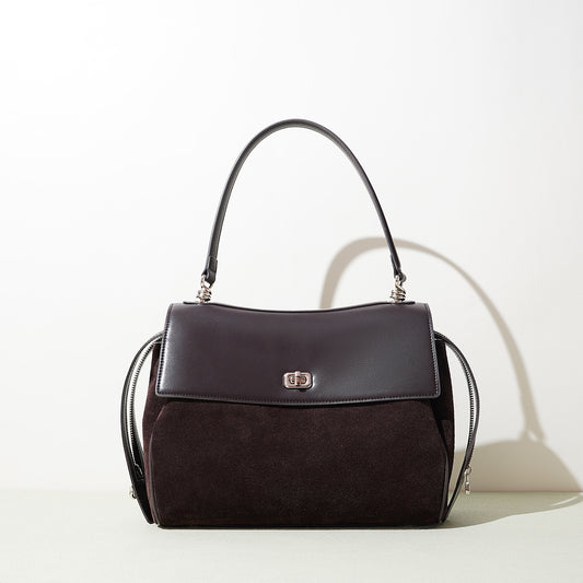 Women's Design Cattlehide Leather Fashion Cool Handbags