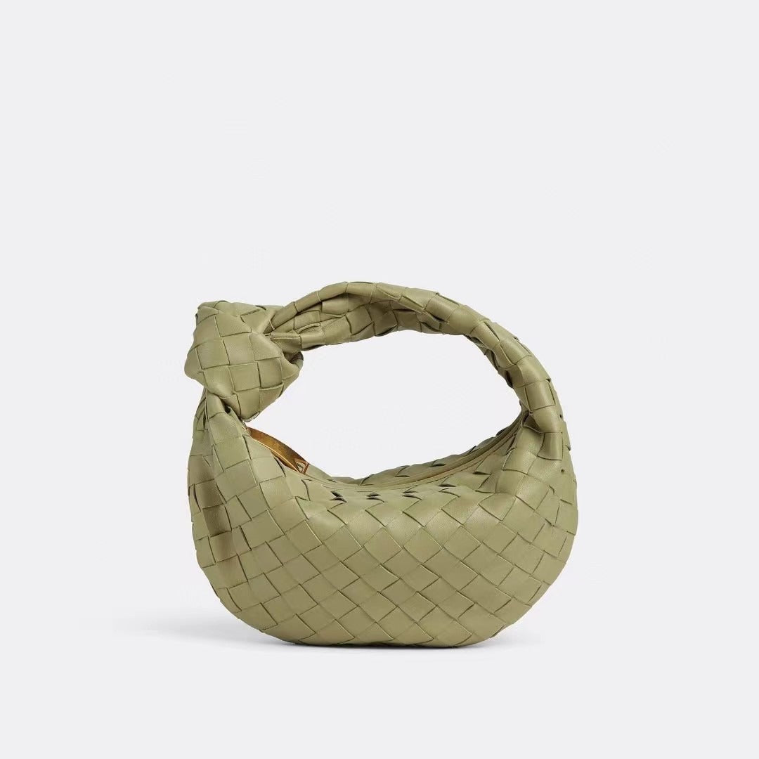 Croissant Knotted Clutch Light Use Large Handbags