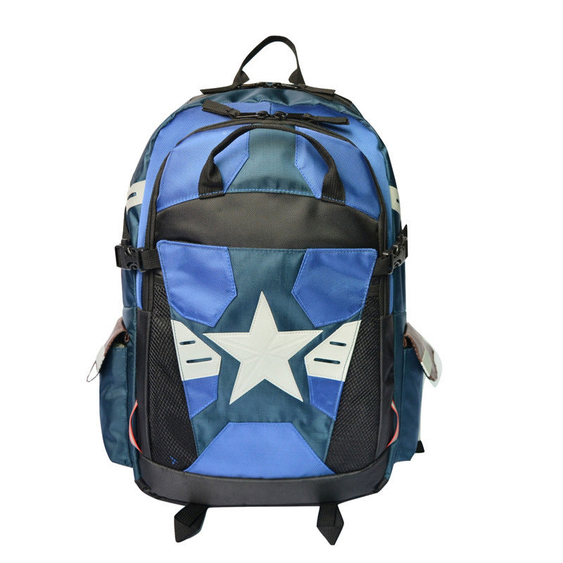 Unique Anime Captain Avengers Junior High Backpacks
