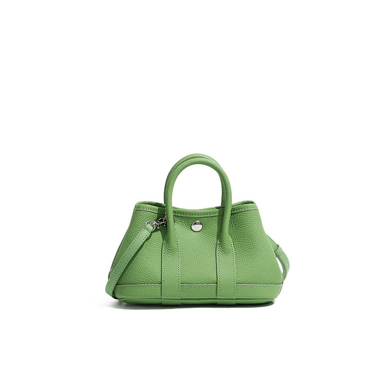 Women's Niche High-grade First Layer Cowhide Exquisite Handbags