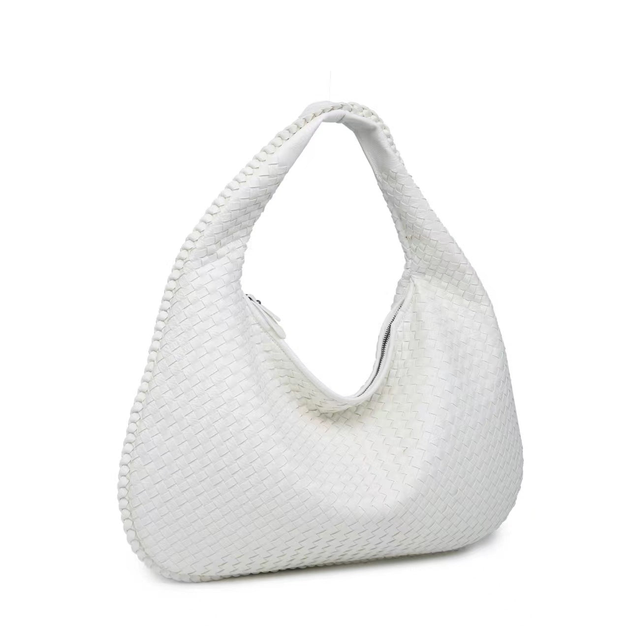 Women's Crescent Hand-woven Portable Dumpling Fashion Style Bags