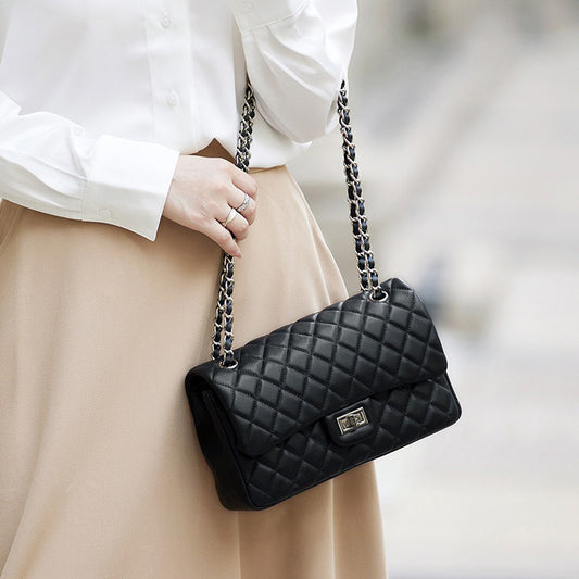 Women's Summer Genuine Leather High-grade Light Luxury Shoulder Bags