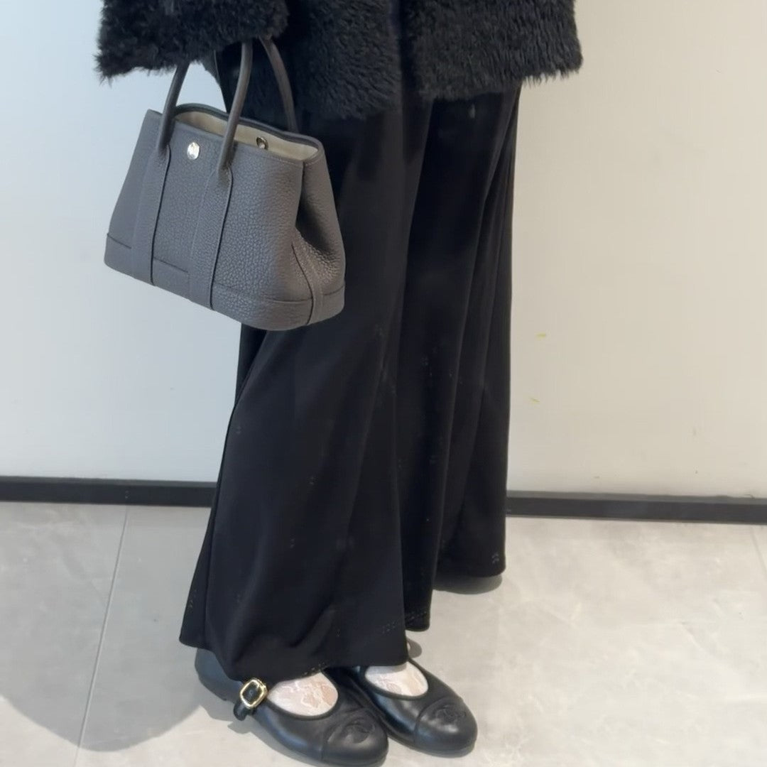 Women's Handmade Wax Line Cowhide Large Capacity Handbags