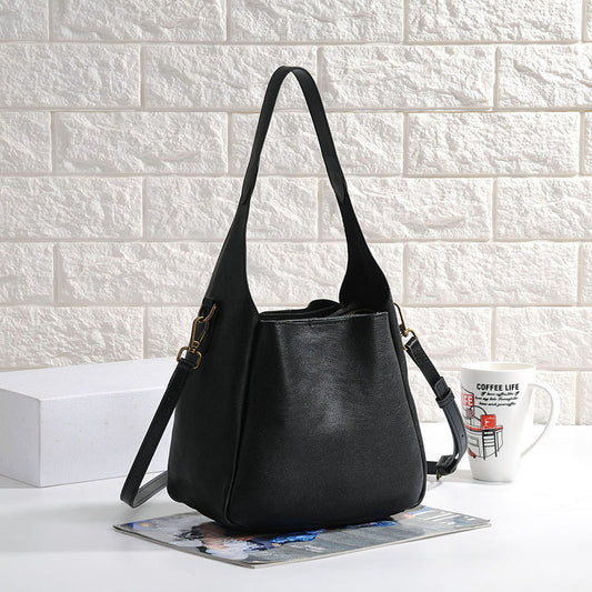 Women's Retro Genuine Leather Fashion First Layer Shoulder Bags
