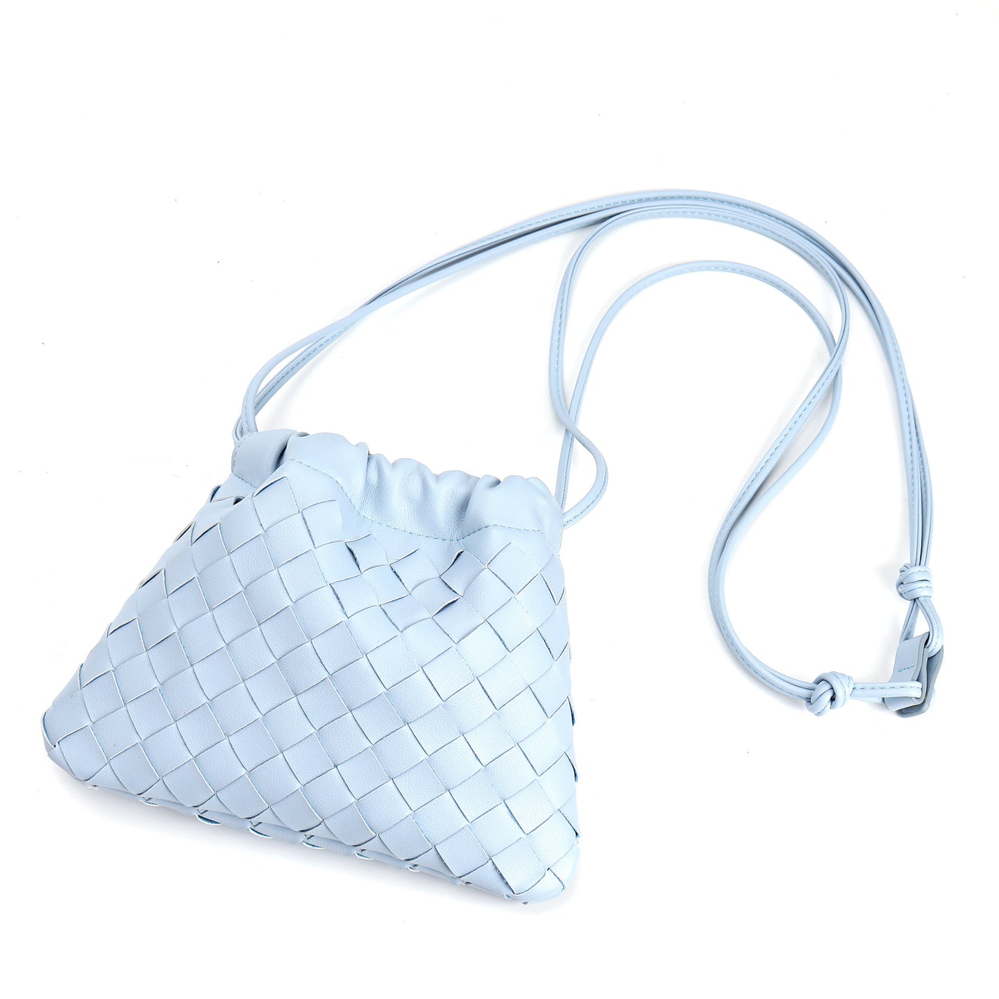 Women's Woven Dumpling Design Lucky Cloud Crossbody Bags
