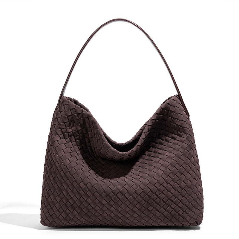 Trendy Women's Large Capacity Woven Commuter Bags