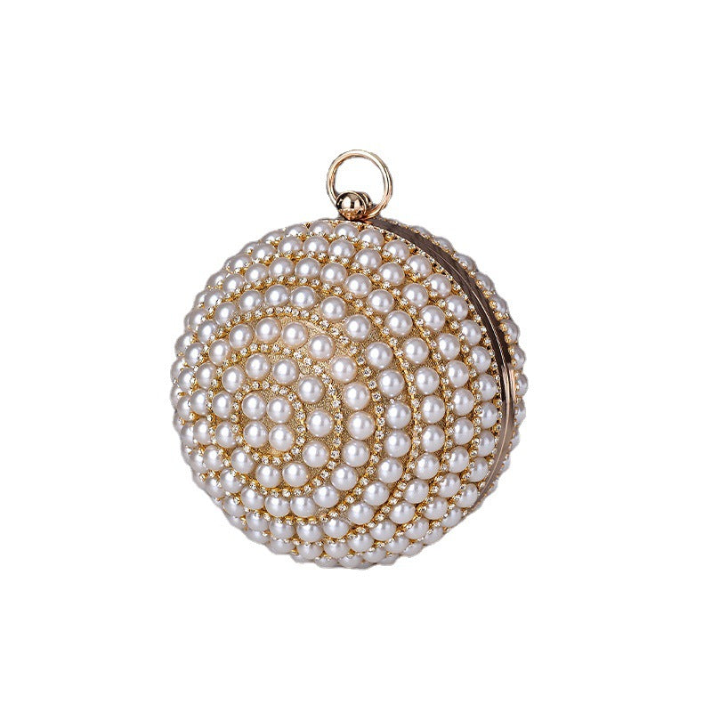 Round Pearl Dinner Advanced Spherical All Evening Bags