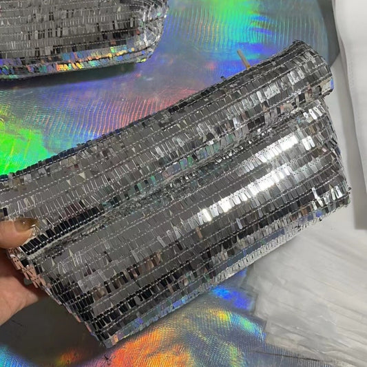 Women's Super Flash Sequin Clutch French Daily Handbags