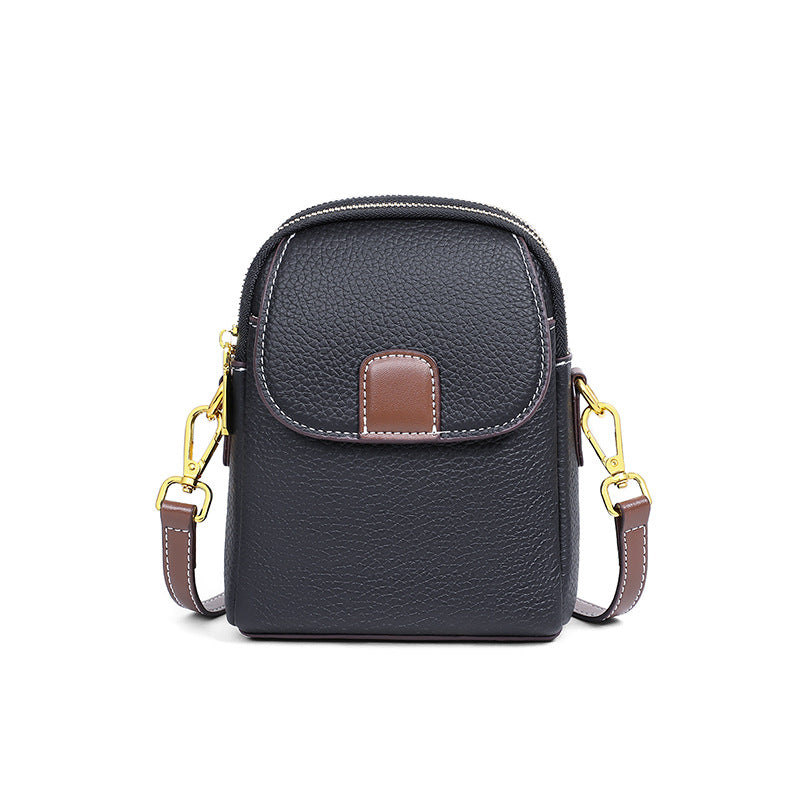 Women's Cell Leather Refined Stylish Versatile High-grade Crossbody Bags