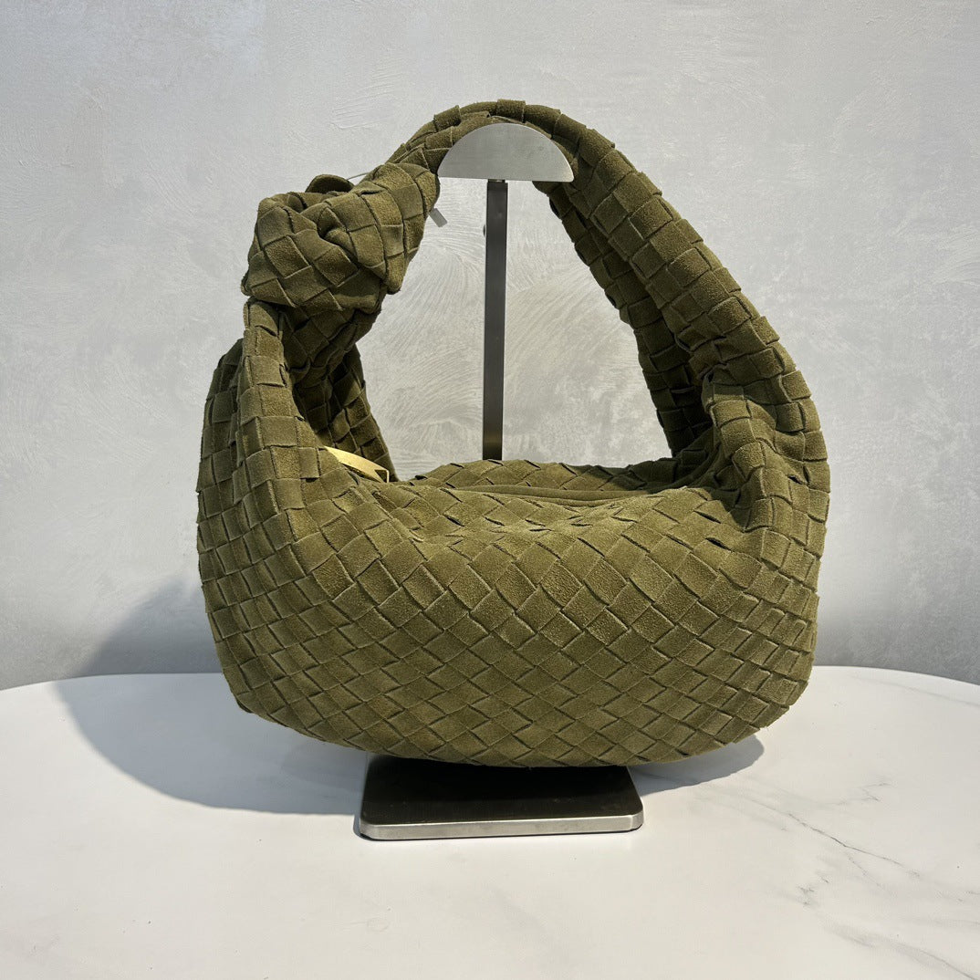 Women's Matte Leather Underarm Niche Texture Portable Bags