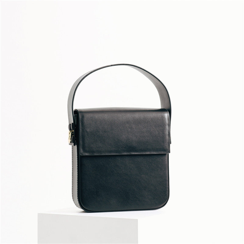 Women's Genuine Leather Retro Fashion Minority Design Crossbody Bags