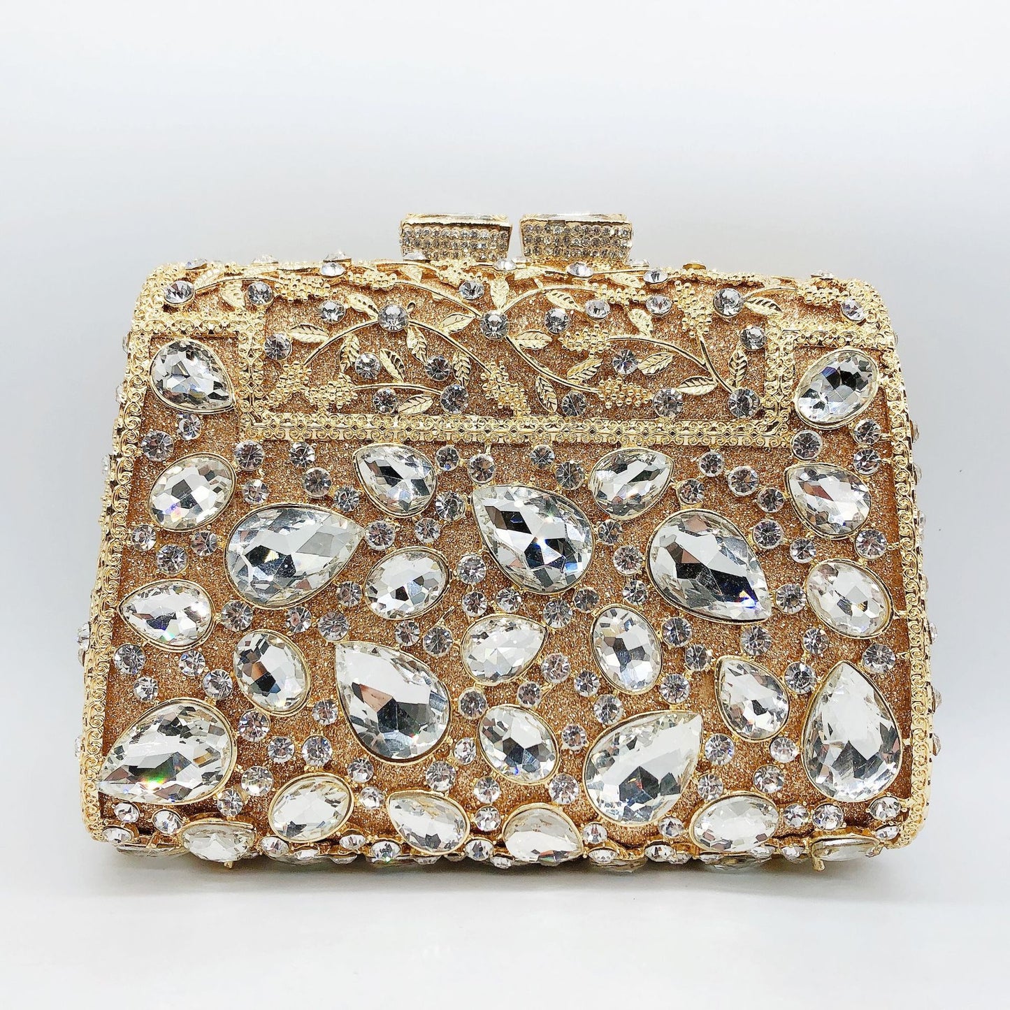 Banquet Party Metal Clutch Inlaid With Evening Bags