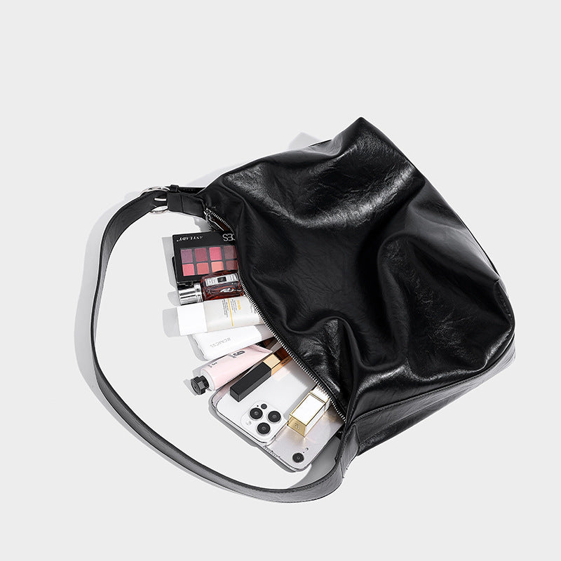 Hot Commuter Soft Leather Portable Motorcycle Shoulder Bags