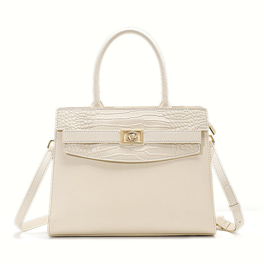 Women's High-grade Mom Genuine Leather Large Capacity Handbags