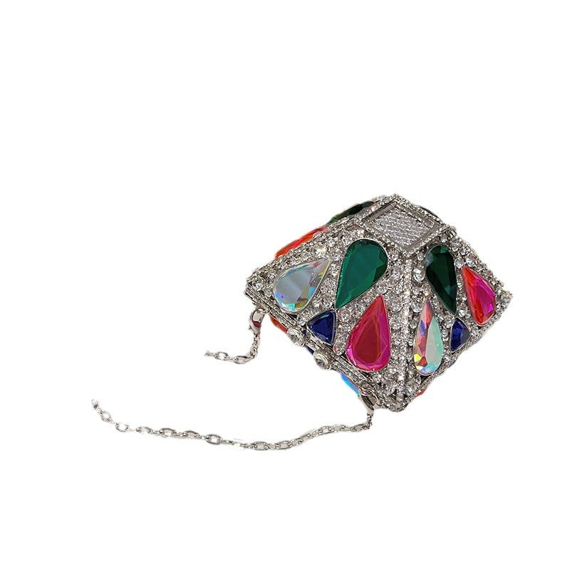 Stylish Diamond Dinner Light Luxury Crystal Bags