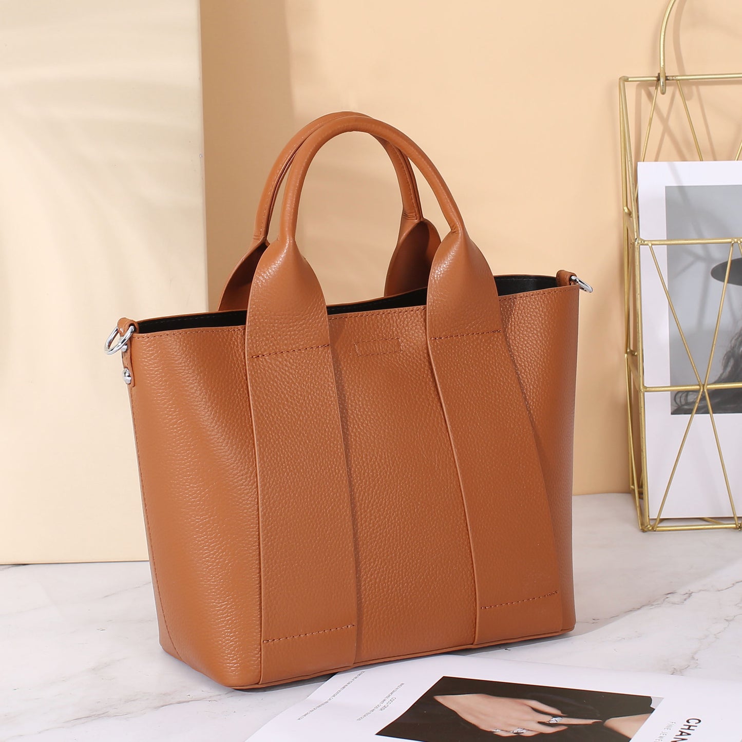 Popular Fashion One Practical Version Soft Leather Bags