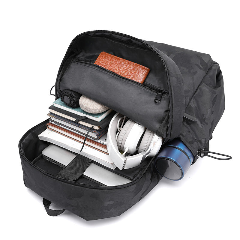 Men's Trendy Oxford Cloth Business Computer Backpacks