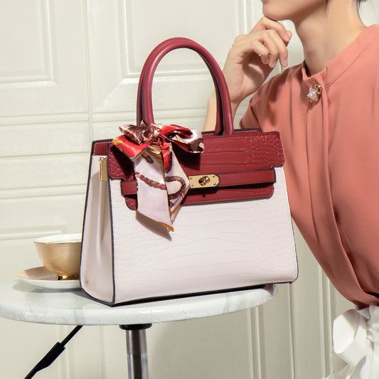 Women's Mother's Day Gift For Mother Elegant Crocodile Handbags