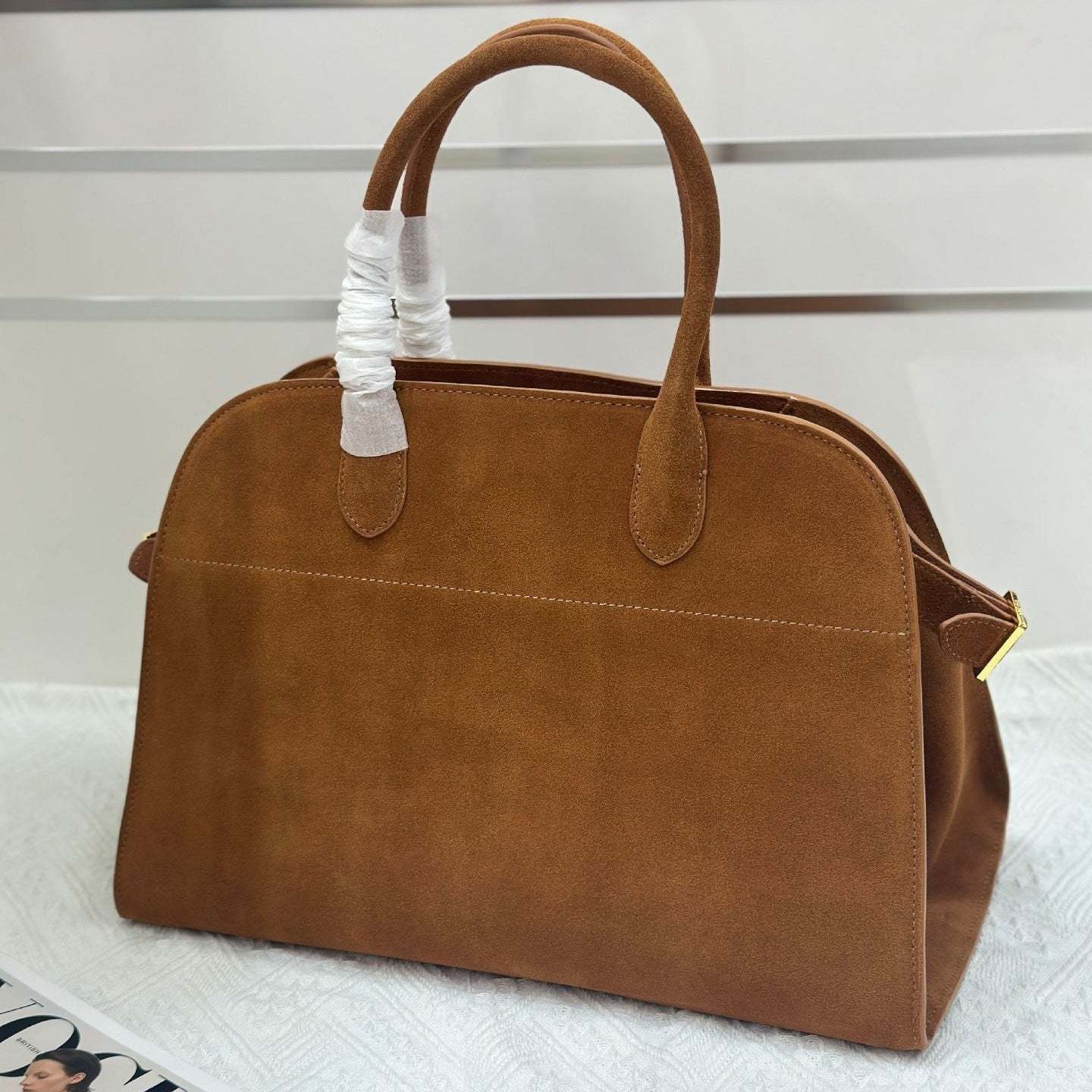 Autumn Large Capacity Totes Genuine Leather Tote Bags