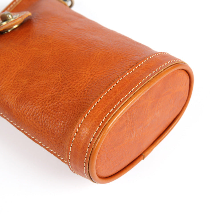 Women's Mobile Genuine Leather Artistic First Layer Crossbody Bags