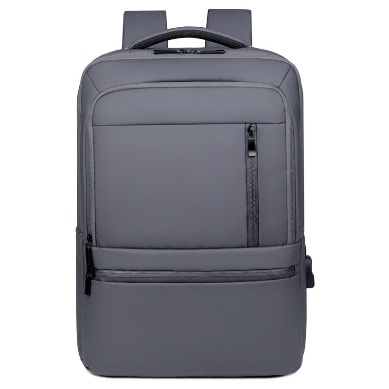 Men's Business Multifunctional Computer Printed Derm Backpacks
