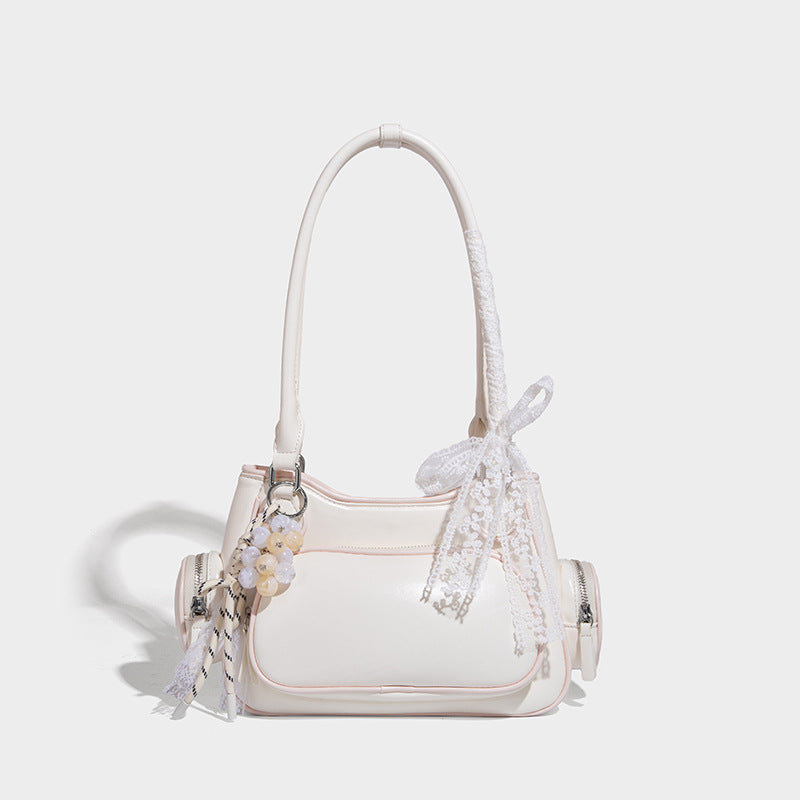 Women's High-grade Contrast Color Bowling Fashionable Stylish Bags