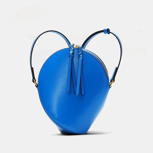 Women's Pea Genuine Leather Stabilizer Ant Hole Shoulder Bags