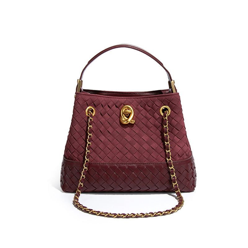 Women's Style Stray Commuter Hand Carrying Woven Bags