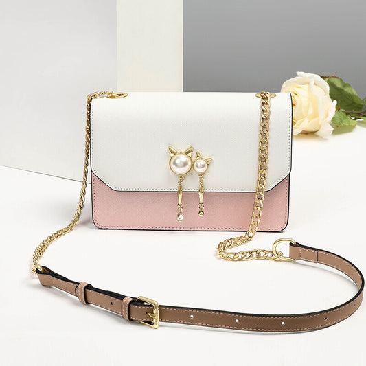 Women's Graceful Fashion Trendy Pearl Chain Bags