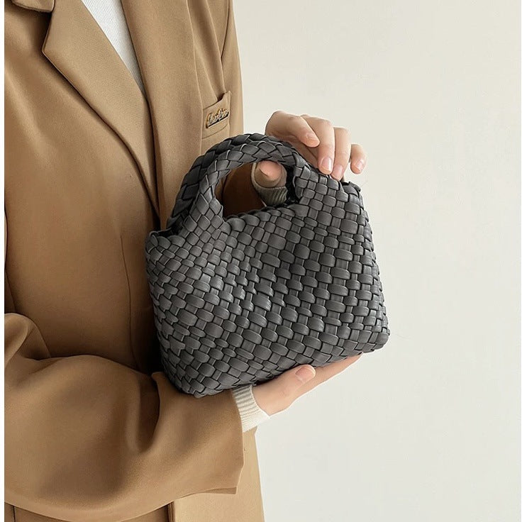 Casual Women's Pretty Hand-woven Vegetable Basket Shoulder Bags