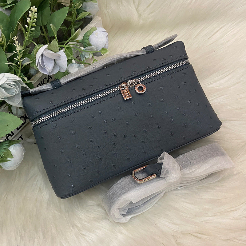 Genuine Leather Kelly Box Light Luxury Shoulder Bags